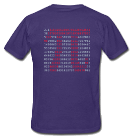 T shirt math Pi