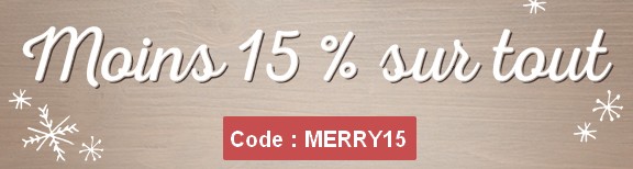 Réduction 15% boutique Mathématique pour Noël