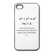 coque I Phone 4 4S humour maths