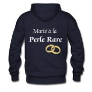 mariage sweat homme